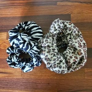 Steering Wheel Covers, (Cloth) Zebra & Leopard print, Qty:2